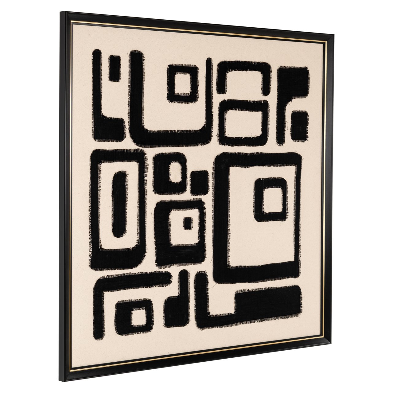 - Wall art Shanita black/white