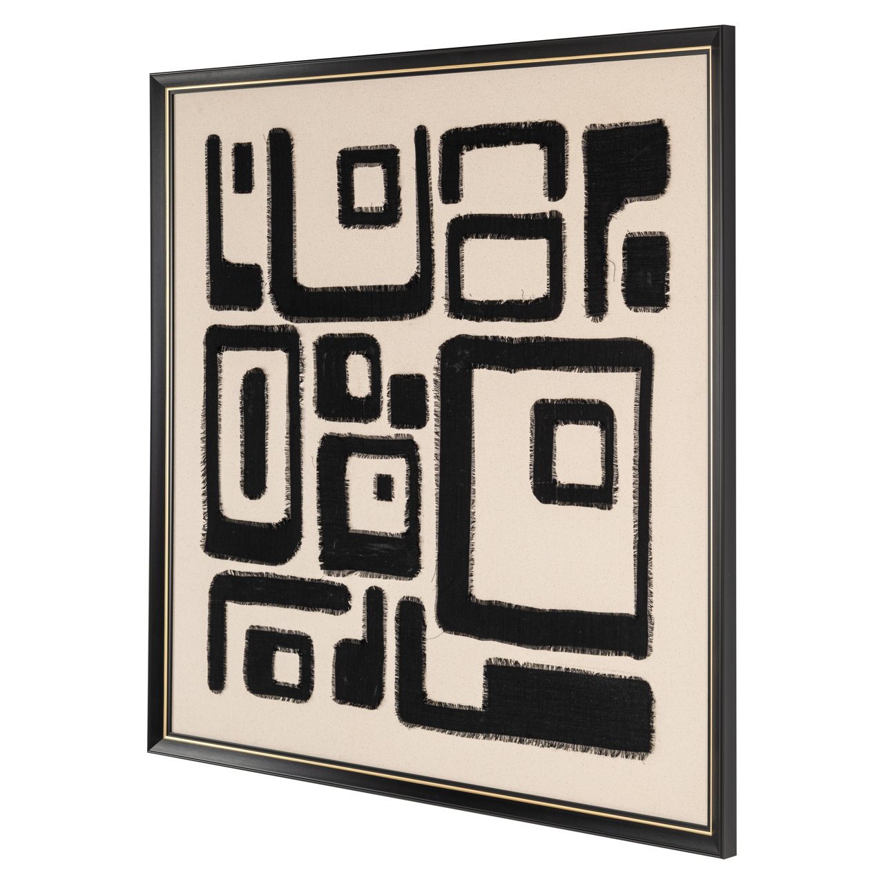 - Wall art Shanita black/white