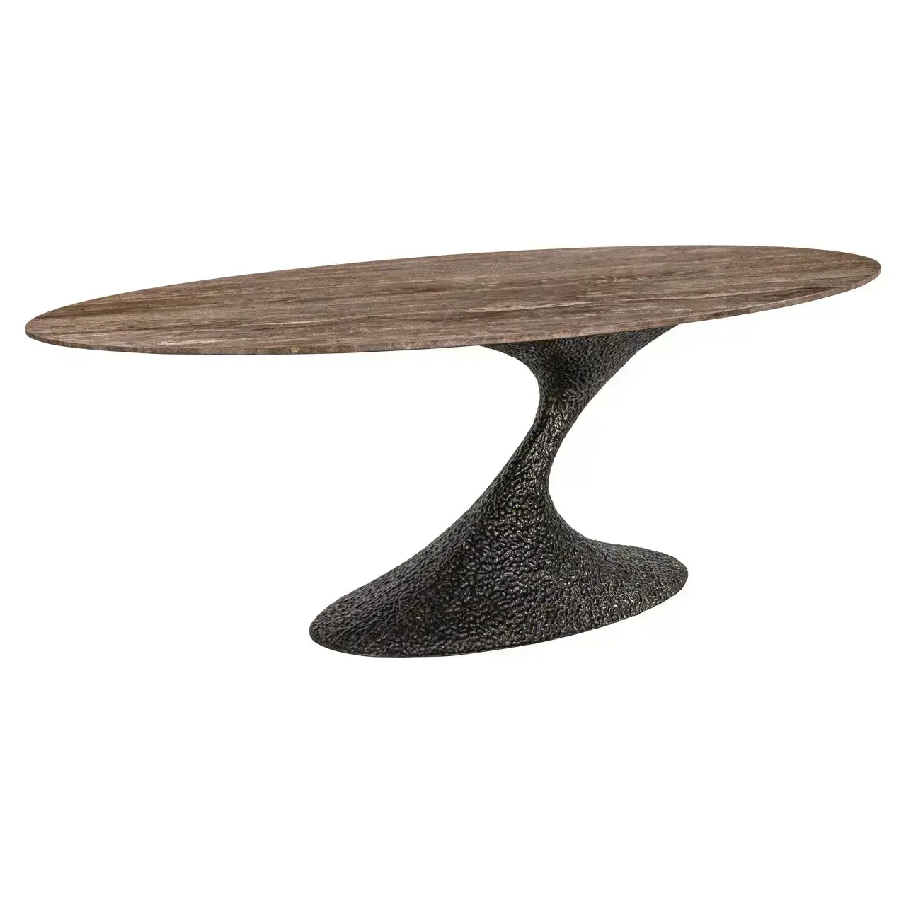 - Eettafel Russo brown oval 235