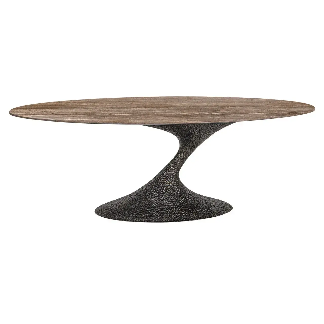 - Eettafel Russo brown oval 235