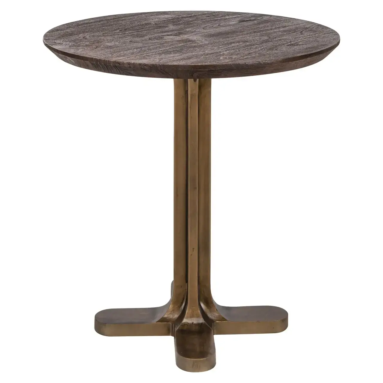 - Bistrotafel Revelin dark brown 75Ø