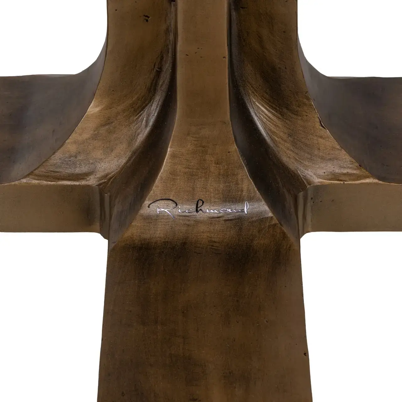 - Bistrotafel Revelin dark brown 75Ø