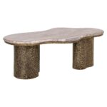 - Salontafel Abandos brass antique