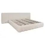 - Bed Cupidon cream fancy 180x210 with storage