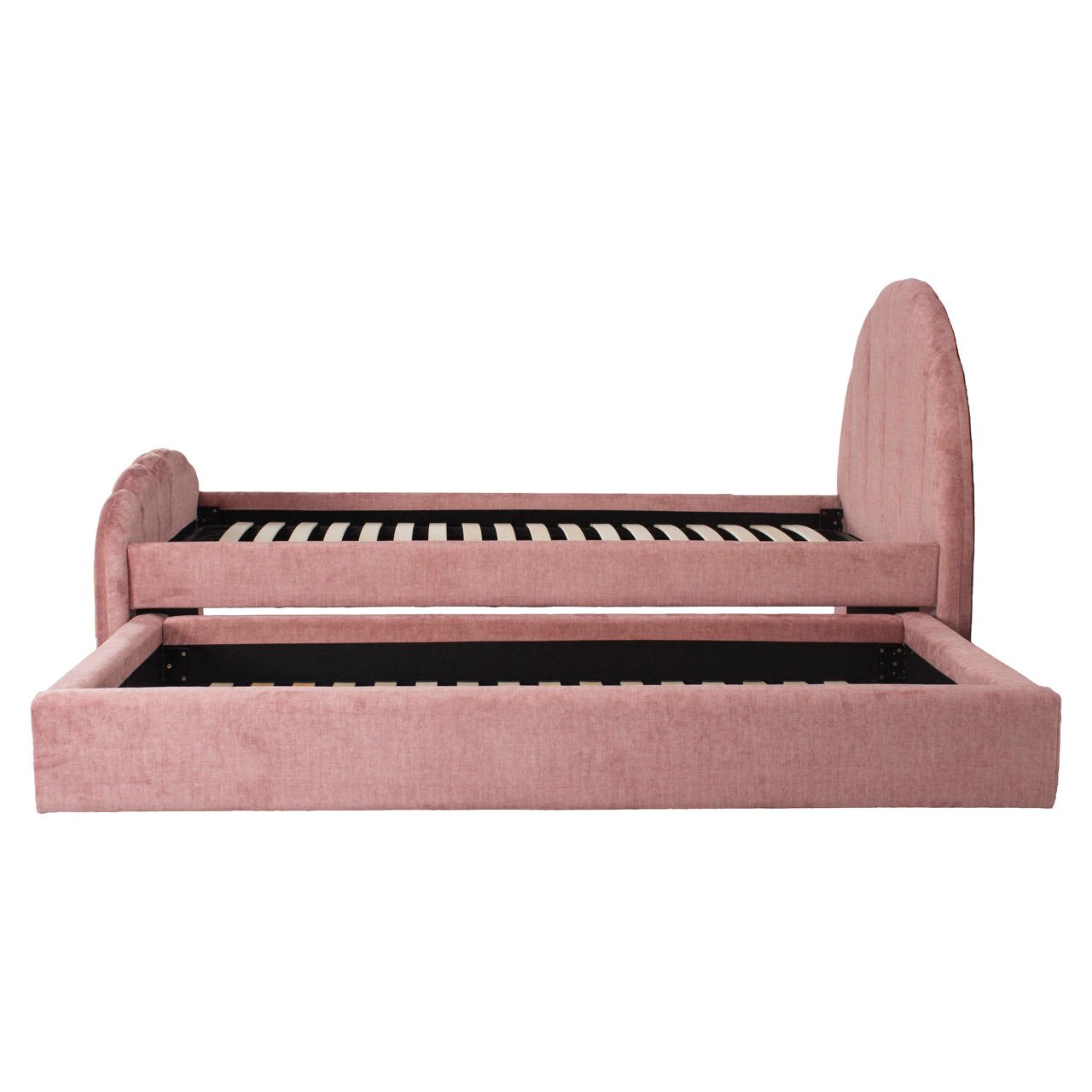 - Bed Pixie rosewood jewel 120x200 with pull-out bed