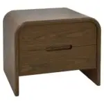 - Nachtkastje Bedford brown 2-drawers