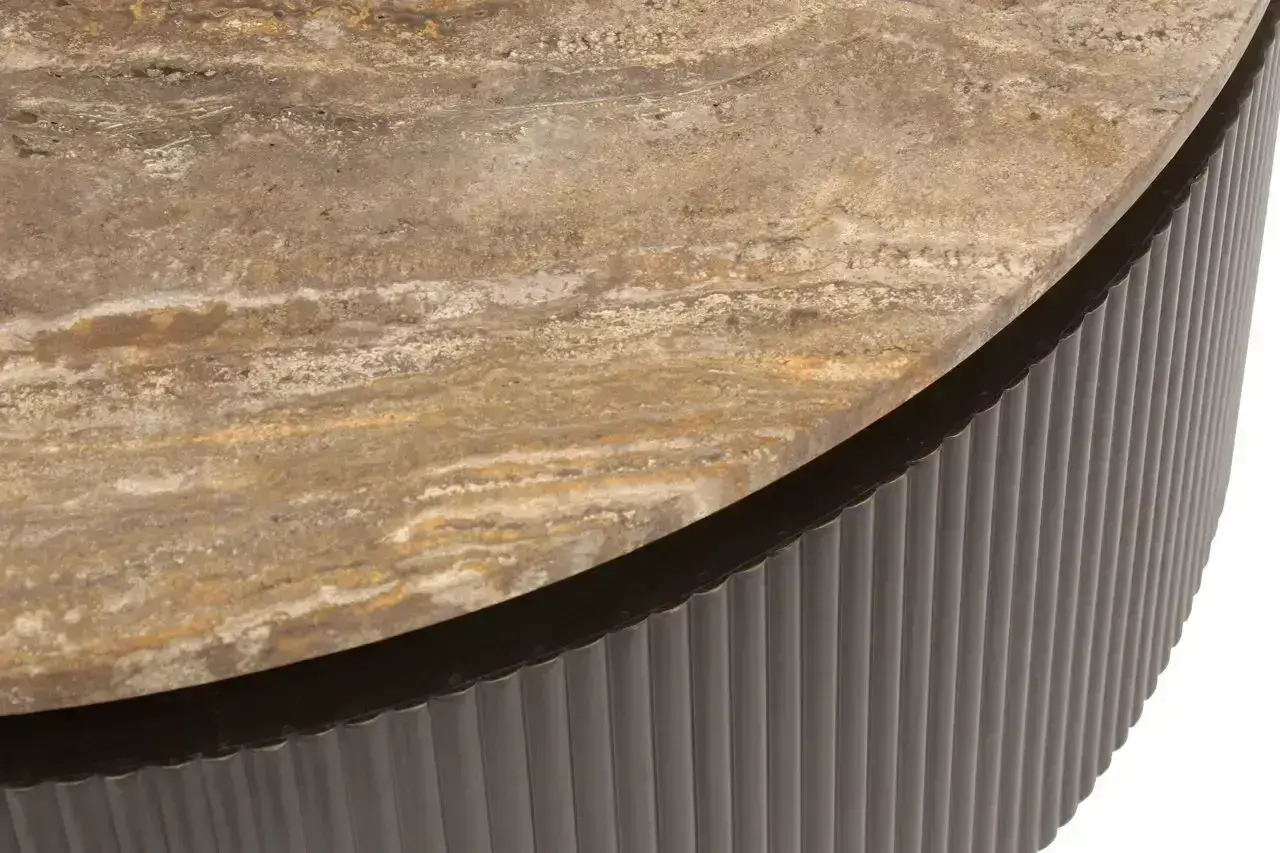 - Salontafel Russo brown 90Ø