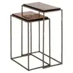 - Bijzettafel Villano bronze  (Set of 2)