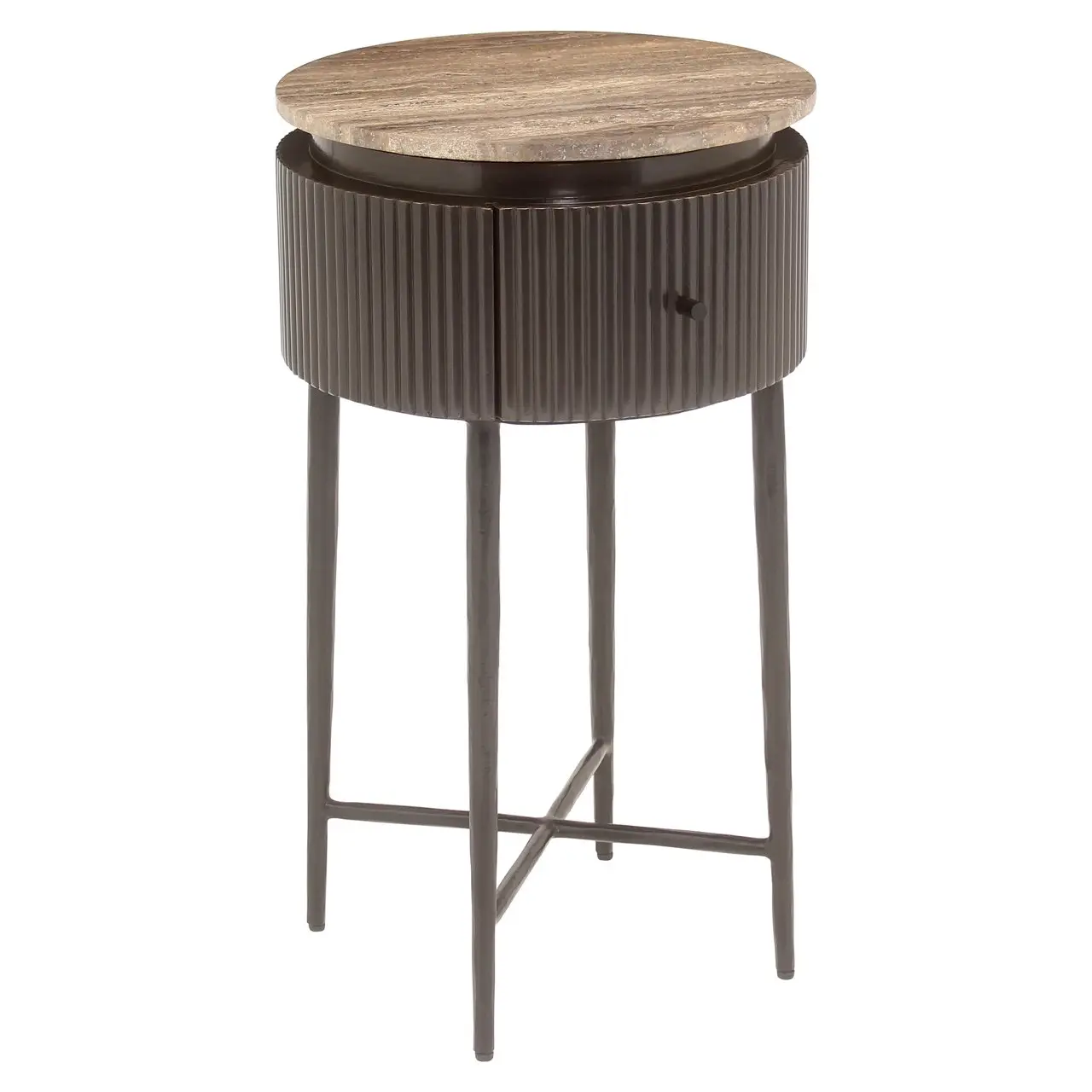 - Bijzettafel Russo ash brown
