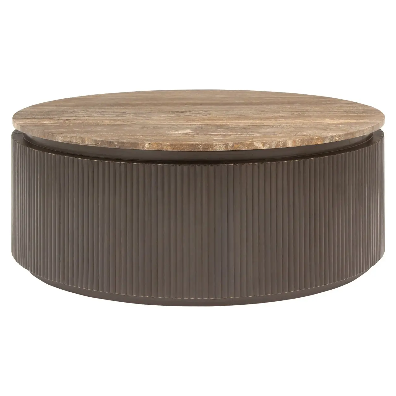 - Salontafel Russo ash brown 90Ø