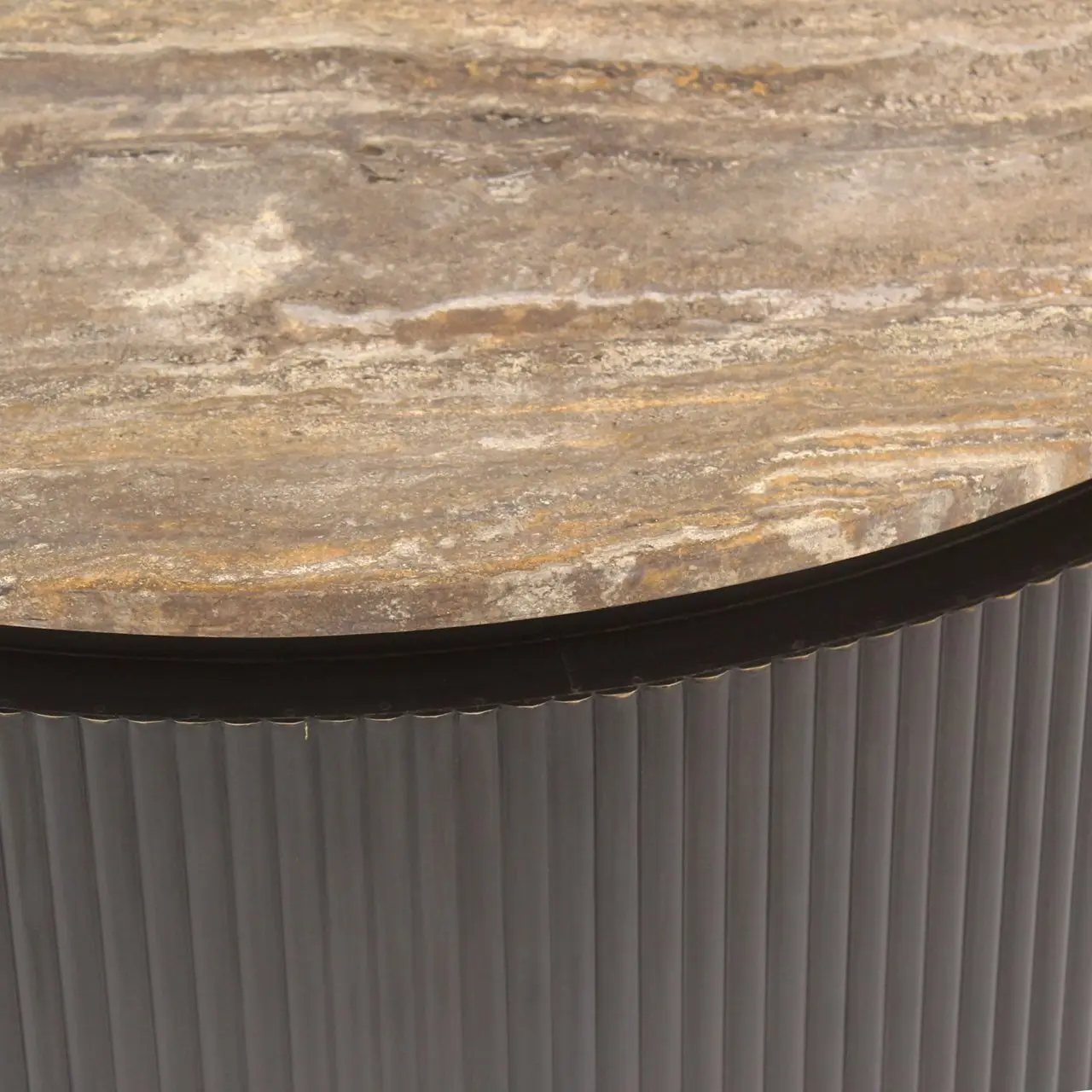 - Salontafel Russo ash brown 90Ø