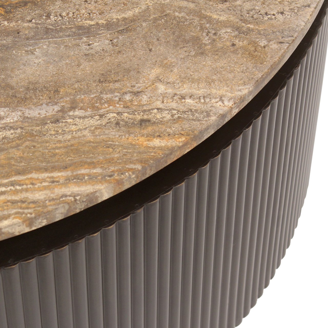 - Salontafel Russo ash brown 90Ø