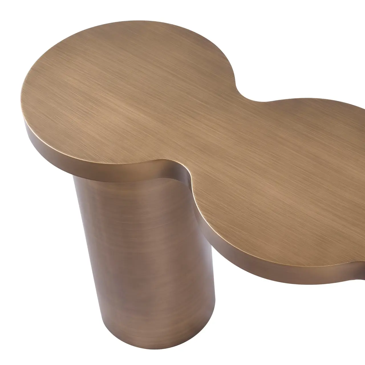 - Console Bubba brushed gold