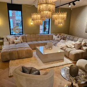 Loungebank Beverly Hills Verbouwings Uitverkoop Showmodel!