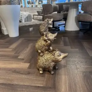 Sculptuur Egel familie