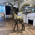 Sculptuur Giraf staand