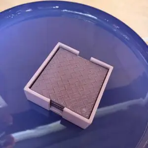 Onderzettertjes paars outlet058