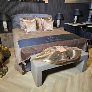 Boxspring Grijs outlet093