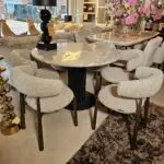 Eettafel Japandi rond outlet100