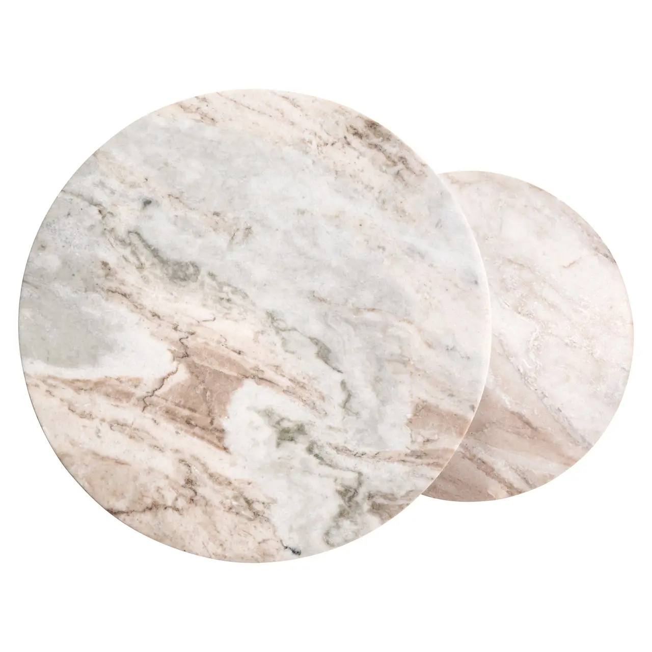 - Bijzettafel Bottega Blush beige (Set of 2)