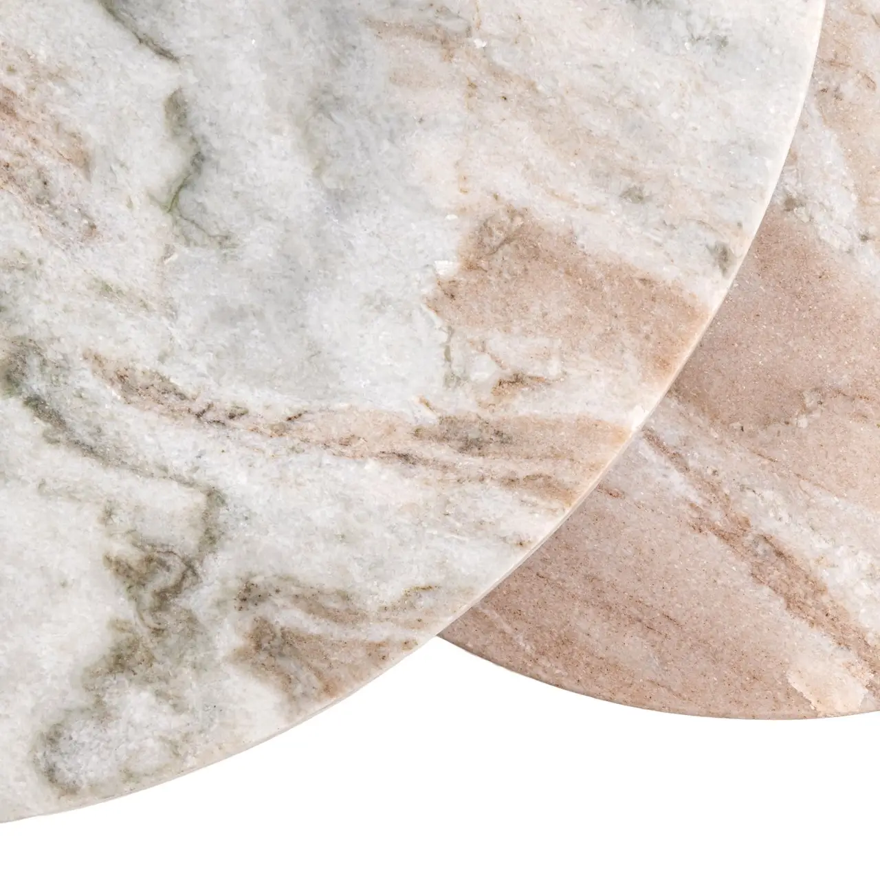 - Bijzettafel Bottega Blush beige (Set of 2)