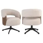 - Eetkamerstoel Pollux lodge desert walnut