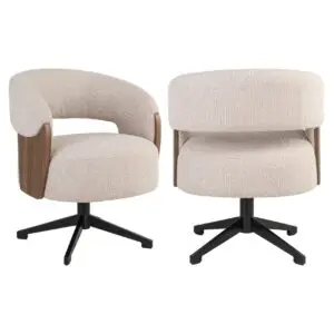 - Eetkamerstoel Pollux lodge desert walnut