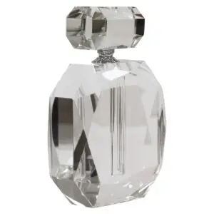 - Decoratief object Khloe clear transparent perfume bottle