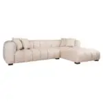 - Bank Novaro cream tweed lounge right fire retardant