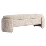 - Bank Cupid beige angora with storage