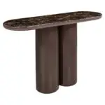 - Console Almundi chocolat brown