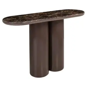 - Console Almundi chocolat brown