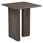 - Bijzettafel Castello Smoked charchoal oak top