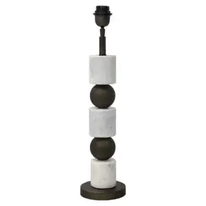 - Tafellamp Kiera brass antique