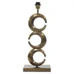 - Tafellamp Amina brass antique