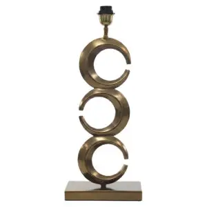 - Tafellamp Amina brass antique