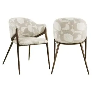 - Eetkamerstoel Gwen natural oasis