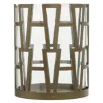 - Windlicht Shandy brass antique small