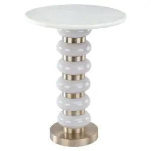 - Bijzettafel Villeray white