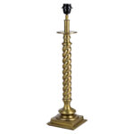 - Tafellamp Slone brass antique