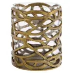 - Windlicht Mase brass antique