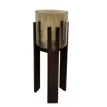 - Windlicht Paige walnut small