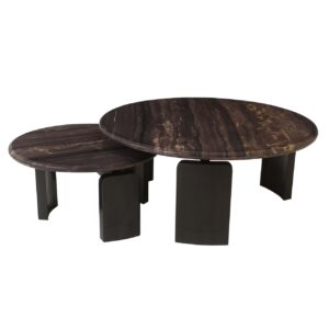 - Salontafel Menton burgundy (Set of 2)