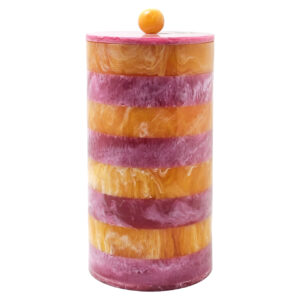 - Opbergdoos Lilybelle pink/orange storage jar large