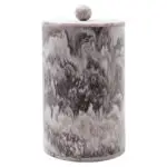 - Opbergdoos Rosaline chocolat brown storage jar small