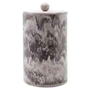 - Opbergdoos Rosaline chocolat brown storage jar small