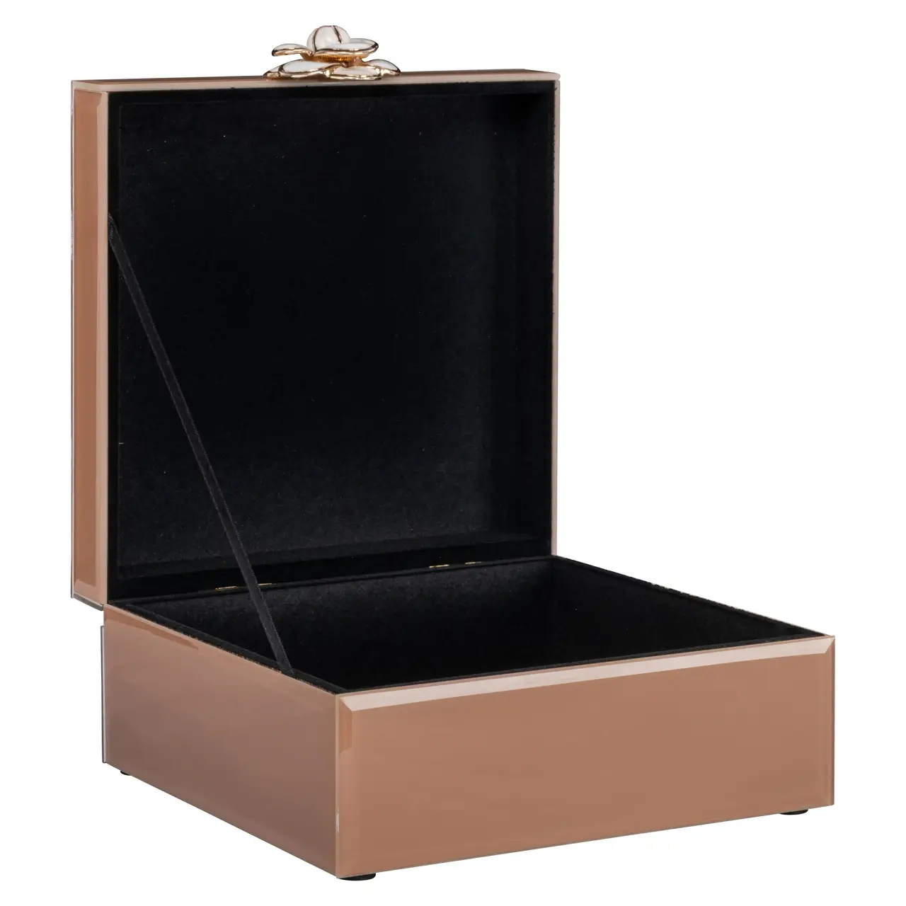 - Opbergdoos Floral brown small