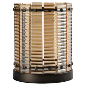 - Windlicht Crane brown small