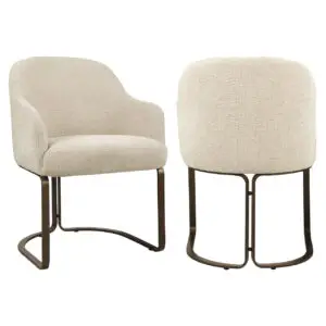 - Eetkamerstoel Hadley natural boldweave fire retardant