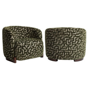 - Lounge stoel Hannah moss labyrinth fire retardant